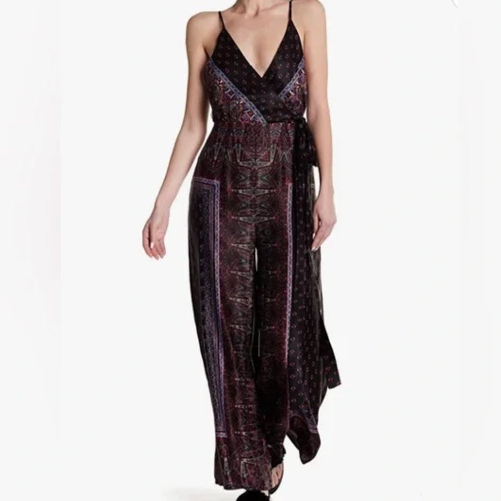 FREE PEOPLE open back jumpsuit size 2 - Picture 3 of 7